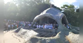  Missa na gruta do Parque da Redenção 