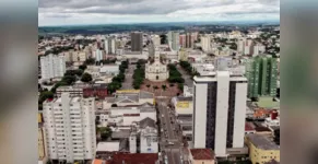  Município de Apucarana, localizado no norte do Paraná 