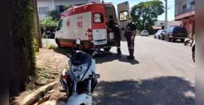  O Samu atendeu a ocorrência 