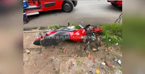  O acidente foi registrado em Maringá 
