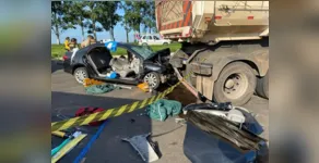  O carro supostamente estava em alta velocidade 