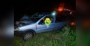  O terceiro veículo era uma Fiat  Strada 