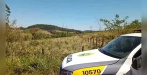  O veículo foi encontrado sem as rodas 
