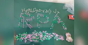  PM encontra quase meio quilo de drogas e 5 crianças abandonadas. 