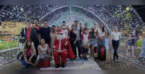  Papai Noel chegou em Marilândia do Sul 