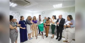  Primeira-dama Luciana Saito Massa participa da inauguração da sala de aleitamento materno 