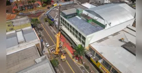  Quadra da Avenida Curitiba precisou ser fechada nesta quinta-feira (6) 