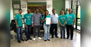  Representantes do grupo teatral foi até a prefeitura de Arapongas para anuncio do decreto 