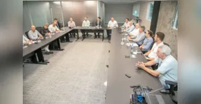  Reunião aconteceu nesta segunda-feira 