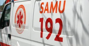  Samu atendeu o garoto após o acidente 