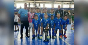  Time participou do Campeonato Paranaense de Futsal Masculino - categorias de base, na cidade de Curitiba 