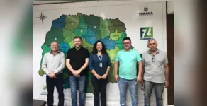  Vice-prefeito se reuniu com a diretora-presidente do Fundepar 