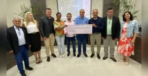  Cheque simbólico no valor de R$ 759.552,84, que será repassado ao Fundo Municipal de Saúde 