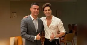  Cristiano Ronaldo e Luan Santana 