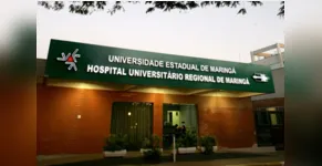  Hospital Universitário de Maringá. Foto: Divulgação 