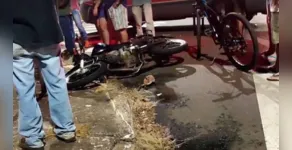  A batida foi por volta das 19h30, motoqueiro morreu no local 