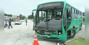  A batida ocorreu na manhã desta terça-feira 