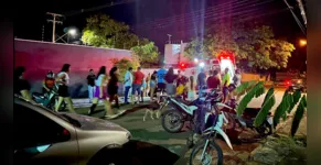  A vítima estava indo para casa quando foi abordada pelos agressores 