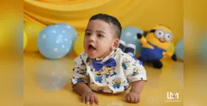  Davi Lucca, tem 3 anos 