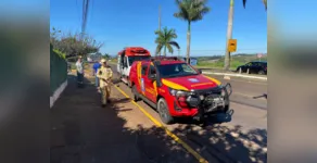  Vítima foi socorrida pelo Samu e Bombeiros com reação alérgica 