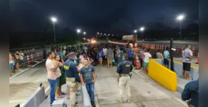  Manifestantes levantaram cancelas na quarta-feira 