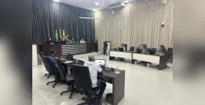  Vereadores durante sessão ordinária desta segunda-feira (22) 