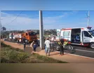 Motociclista de 38 anos morre após bater em poste em Jandaia do Sul
