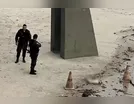 Perna humana encontrada em praia vira investigação policial