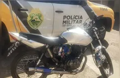 Motocicleta estava  circulando com barulho excessivo