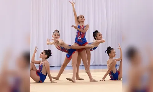 Ginastas apucaranenses disputam a Copa Dayane Camilo