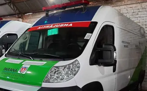 Após primeiros socorros foi transferido para Apucarana