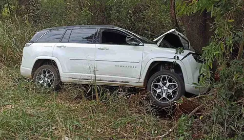 Acidente foi próximo ao  campo do Bairro Patinhos