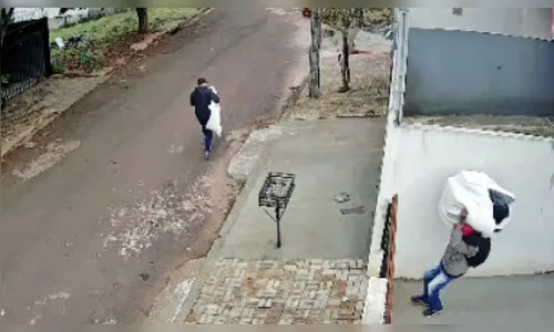 Ladrões invadem casa e furtam em plena luz do dia em Apucarana; vídeo