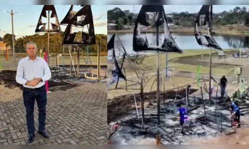 Prefeito vai pagar recompensa a quem identificar vândalos em Faxinal