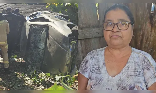 ‘Sorte que é uma boa motorista’, diz dona de casa invadida por carro