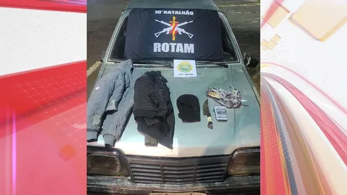 Criminosos usaram Monza durante ação