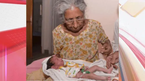 Daljinder Kaur, de 72 anos, entrou para história como um dos casos mais tardios de gravidez.