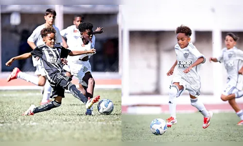 Garoto apucaranense brilha no Brasileirinho pelo Atlético-MG