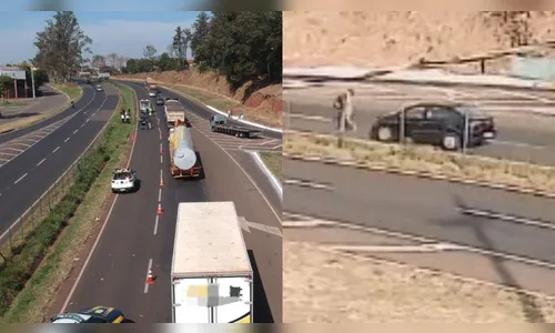 Câmera flagra atropelamento que matou idosa de 64 anos no PR