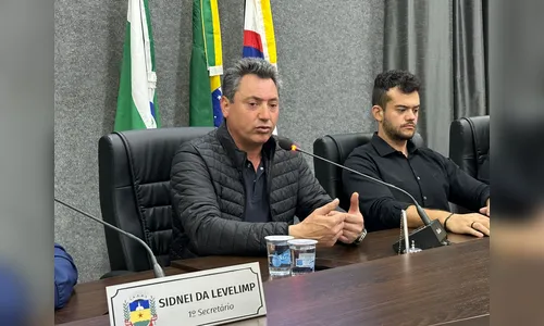 Câmara Municipal de Apucarana recebe o deputado federal Sérgio Souza