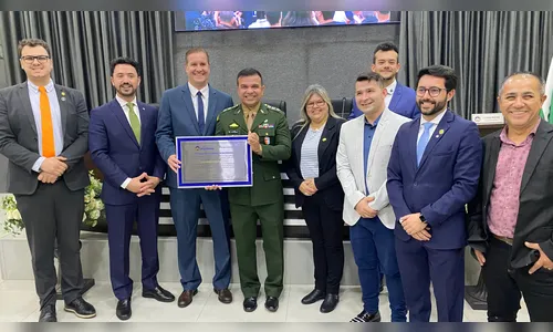 Câmara entrega título de Cidadão Honorário ao coronel Figueiredo