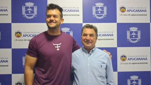 O superintendente foi recebido pelo presidente da câmara Danylo Acioli.