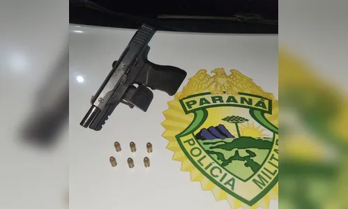 Jovem é preso por porte ilegal de arma em São Pedro do Ivaí