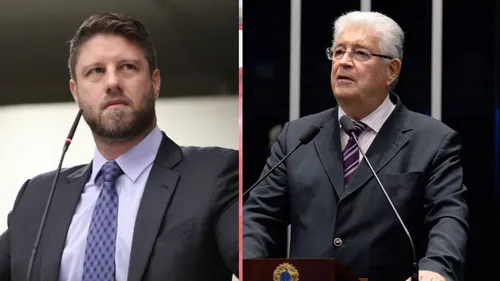 Requião Filho e o pai Roberto Requião