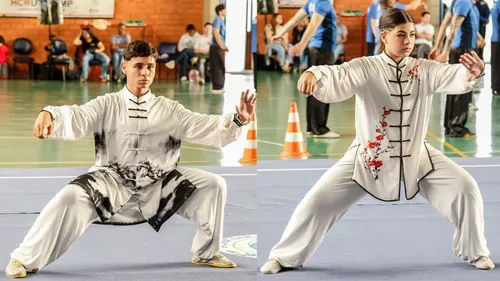 Sanderson e Maiby foram convocados para campeonato internacional de Kung Fu