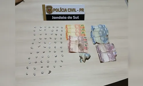 Polícia prende dois homens por tráfico de drogas em Jandaia do Sul