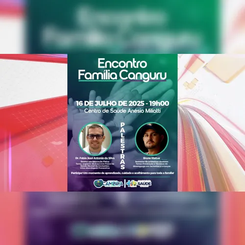 Cambira terá encontro com palestras sobre saúde e primeiros socorros