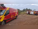 Funcionária cai de barranco de 25 metros de empresa em Apucarana