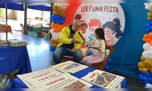 Projeto 'Ler é Uma Festa' difunde leitura entre crianças de Apucarana