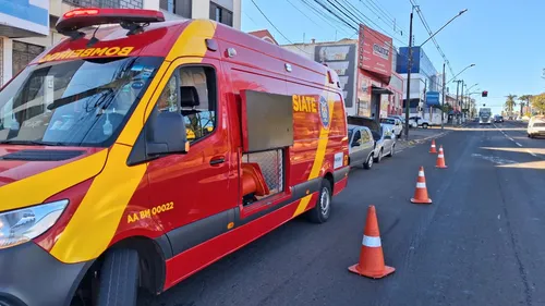 A colisão aconteceu na Avenida Minas Gerais